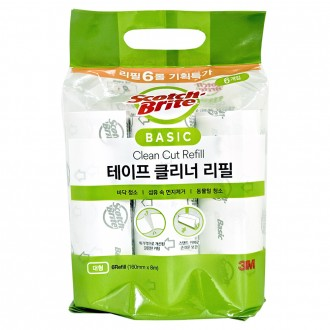 3M (대형 테이프클리너 6롤) 리필 3189 먼지털 크리너 상품 이미지